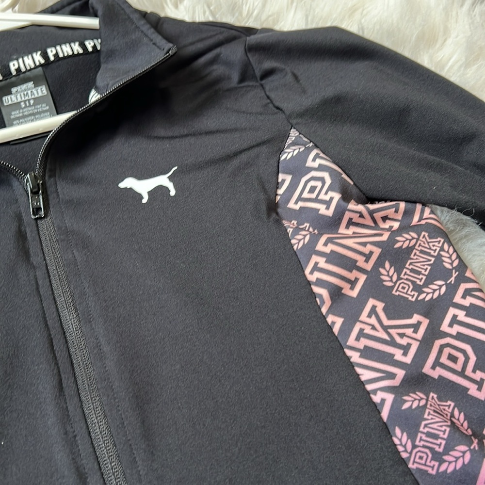 PINK ULTIMATE Half Zip - Picture 2 of 3